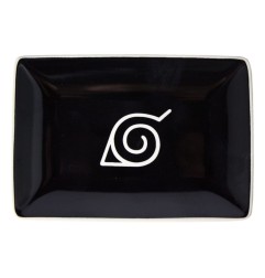 Naruto Shippuden - Plaque Sushi en céramique et baguettes Uzumaki