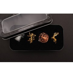 Game of Thrones - Pack 4 pin's Main Houses