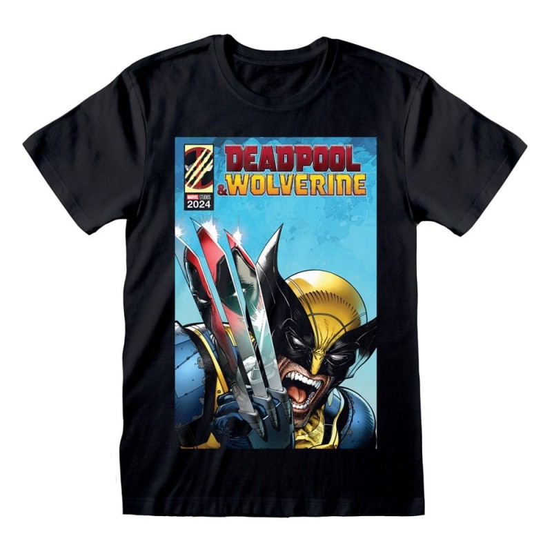 Marvel - Deadpool T-Shirt Wolverine Reflection Marvel - Deadpool T-Shirt Wolverine Reflection