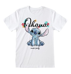 Lilo & Stitch - T-Shirt Ohana Means Family White 