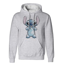 Lilo & Stitch - Sweater ÃÂ  capuche Hands On Face Sketched  