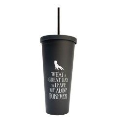 Mercredi - Gobelet Mercredi Tumbler avec pailles 485 ml