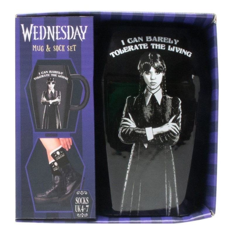 Wednesday - Mug et chaussettes Set Wednesday - Mug et chaussettes Set
