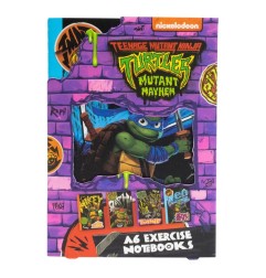 Tortues Ninja - Pack 4 bloc-notes