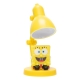 Bob l'éponge - Lampe LED avec mini figurine Bob l'éponge 10 cm