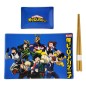 My Hero Academia - Plaque Sushi et baguettes ensemble en céramique Classe 1-A My Hero Academia - Plaque Sushi et baguettes ensemble en céramique Classe 1-A