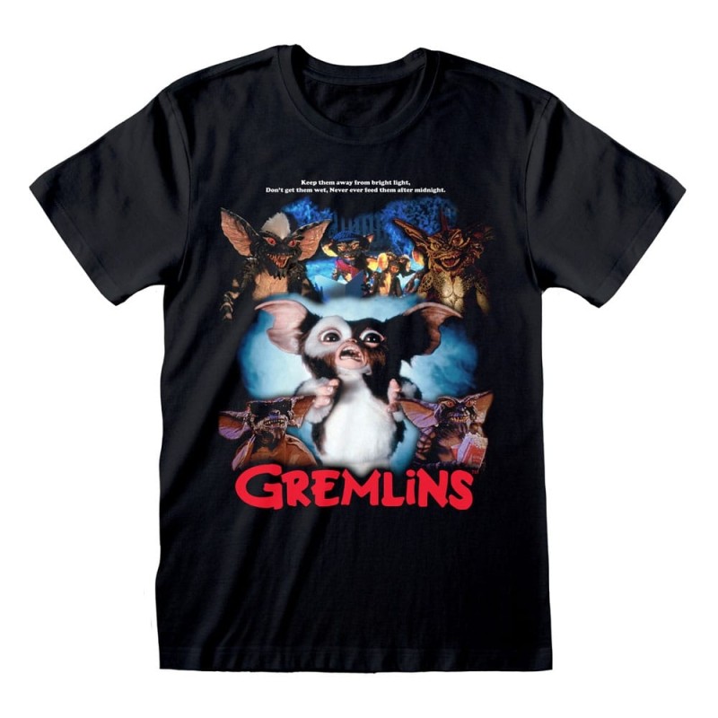Gremlins - T-Shirt Retro Poster Style  