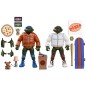 Tortues Ninja - (Cartoon) figurine Punk Leo and Punk Raph 2 Pack 18 cm