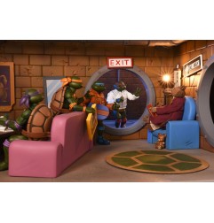 Les Tortues Ninja (Cartoon) - Figurine Punk Leo and Punk Raph 2 Pack 18 cm