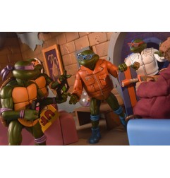 Tortues Ninja - (Cartoon) figurine Punk Leo and Punk Raph 2 Pack 18 cm