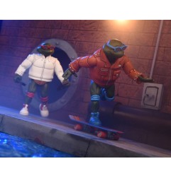 Les Tortues Ninja (Cartoon) - Figurine Punk Leo and Punk Raph 2 Pack 18 cm