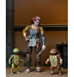 Tortues Ninja - (The Last Ronin The Lost Years) figurine Synja Grammy April with Baby Yi & Moja 18 cm