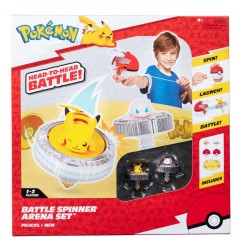 Pokémon - Pack 2 Battle Spinner Pack Salamèche & Poké Ball