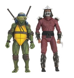 Tortues Ninja - (1990 Movie) figurine Roof Top Battle Shredder vs Leo 18 cm