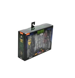 Tortues Ninja - (1990 Movie) figurine Roof Top Battle Shredder vs Leo 18 cm