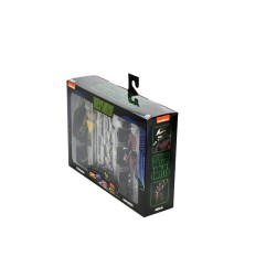 Tortues Ninja - (1990 Movie) figurine Roof Top Battle Shredder vs Leo 18 cm