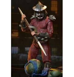 Les Tortues Ninja (1990 Movie) - Figurine Roof Top Battle Shredder vs Leo 18 cm