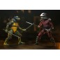 Tortues Ninja - (1990 Movie) figurine Roof Top Battle Shredder vs Leo 18 cm