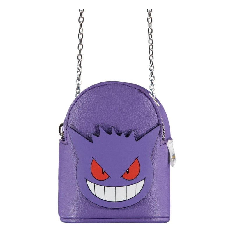 Pokémon - Porte-monnaie avec porte-clés Micro Bag Ectoplasma Pokémon - Porte-monnaie avec porte-clés Micro Bag Ectoplasma