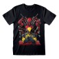 Marvel - Deadpool T-Shirt Deadpool & Wolverine Weapons Marvel - Deadpool T-Shirt Deadpool & Wolverine Weapons