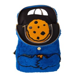 1, Rue Sésame - Street by Loungefly Plush Mini sac à dos Cookie Monster