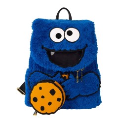 1, Rue Sésame - Street by Loungefly Plush Mini sac à dos Cookie Monster