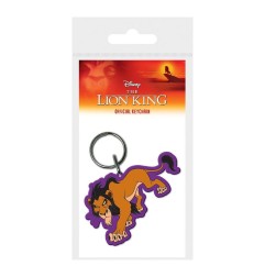 Roi lion, Le - Le Roi lion porte-clés caoutchouc Scar 6 cm