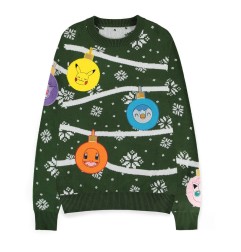 PokÃÂ©mon - Sweatshirt Christmas Jumper Xmas Balls 