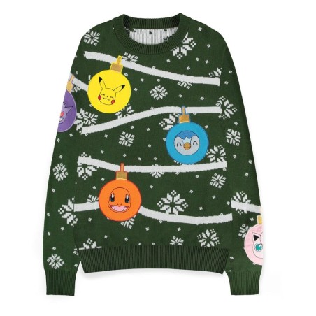 PokÃÂ©mon - Sweatshirt Christmas Jumper Xmas Balls 