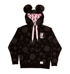 Disney - By Loungefly sweater ÃÂ  capuche Unisexe Minnie Rocks the Dots Florals 