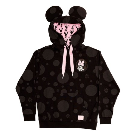 Disney - By Loungefly sweater ÃÂ  capuche Unisexe Minnie Rocks the Dots Florals 