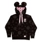 Disney - Sweat à capuche Unisexe Minnie Rocks the Dots Florals  By Loungefly