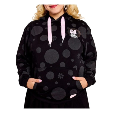 Disney - By Loungefly sweater ÃÂ  capuche Unisexe Minnie Rocks the Dots Florals 