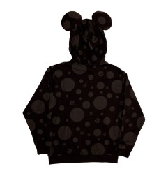 Disney - Sweat à capuche Unisexe Minnie Rocks the Dots Florals  By Loungefly