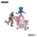 Fortnite - Figurines Shopping Cart Pack War Paint & Fireworks Team Leader 18 cm