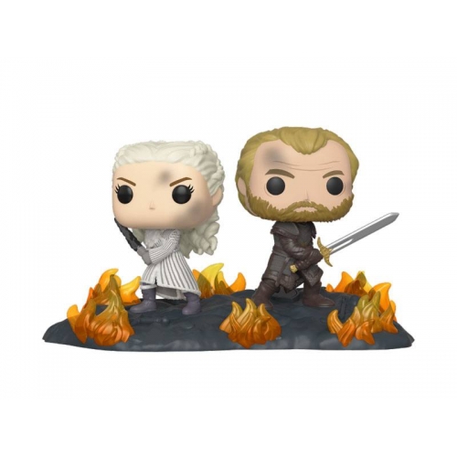 Game of Thrones - Pack 2 figurines POP! Daenerys & Jorah 9 cm