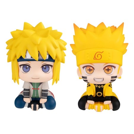 Naruto - Shippuden statuette PVC Look Up  Uzumaki Six Paths Sage Mode & Minato Namikaze 11 cm (with gift)