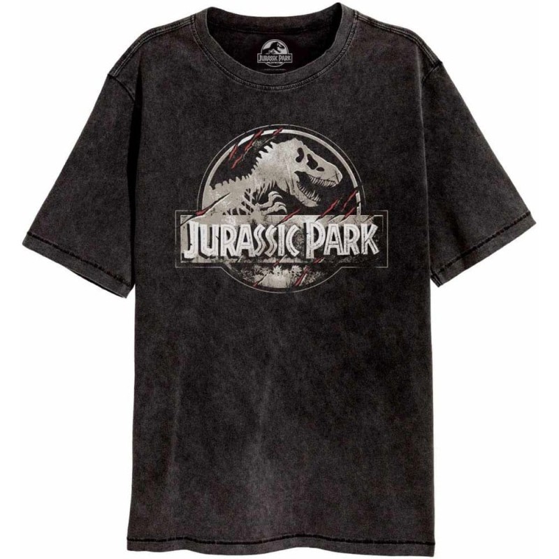 Jurassic Park - Jurassic World - Jurassic Park T-Shirt Scratched Logo 