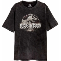Jurassic Park - T-Shirt Scratched Logo Jurassic Park