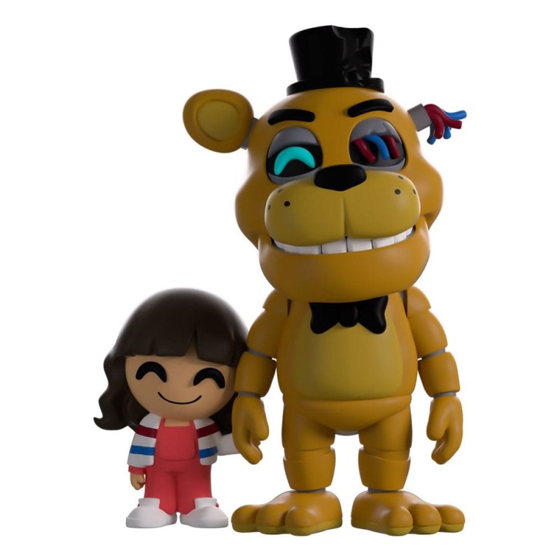 Five Nights at Freddy's - Vinyl figurine Abby & Golden Freddy 11 cm