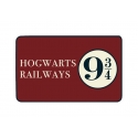 Harry Potter - Tapis Hogwarts Railways 9 3/4 80 x 50 cm