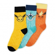 Pokémon - Pack 3 paires de chaussettes Évoli Evolution 35-38