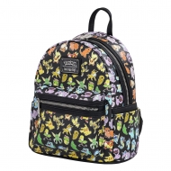 Pokémon - Mini Sac à dos Multi Character All Over Print by Loungefly
