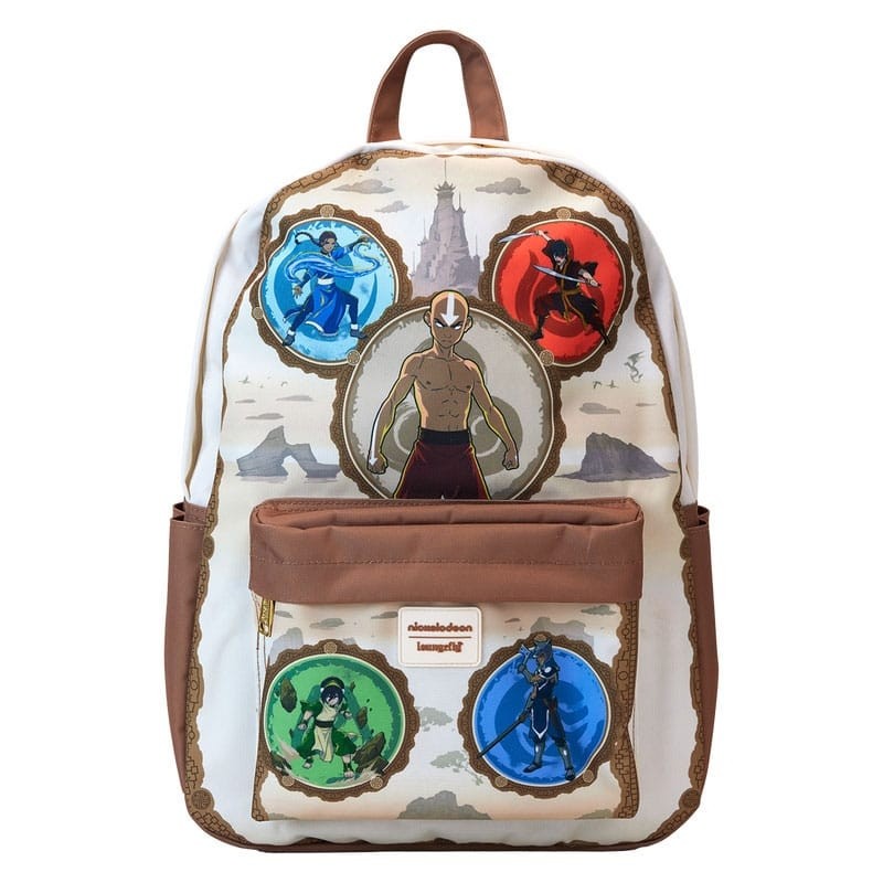 Nickelodeon - By Loungefly sac à dos Nylon Full-Size Avatar: The Last Airbender Bending Arts