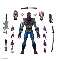 Les Tortues Ninja - Figurine Ultimates Foot Soldier (Battle Damaged) 18 cm