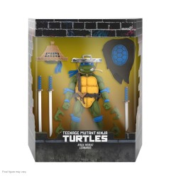 Les Tortues Ninja - Figurine Ultimates Ninja Nomad Leonardo 18 cm