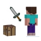 Minecraft - Figurine Steve 8 cm