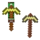 Minecraft - Réplique Roleplay Pioche en or