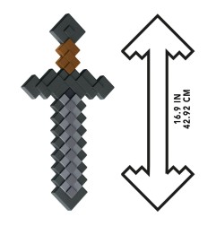 Minecraft - Réplique Roleplay Épée en pierre 43 cm