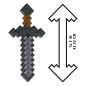 Minecraft - Réplique Roleplay Épée en pierre 43 cm